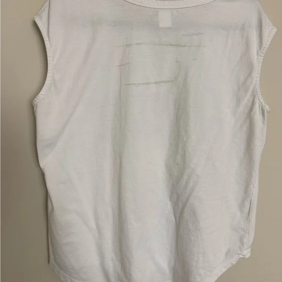Desigual Atypical Graphic Sleeveless Tee XL Boho Art Top - Picture 6 of 8